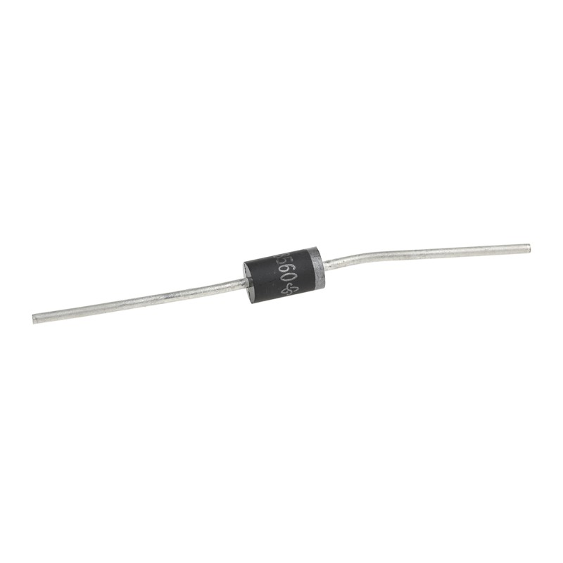 20 pcs - Vishay 60V 5A, Schottky Diode, 2-Pin DO-201AD SB560-E3/54