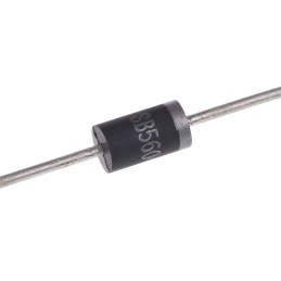 20 pcs - Vishay 60V 5A, Schottky Diode, 2-Pin DO-201AD SB560-E3/54