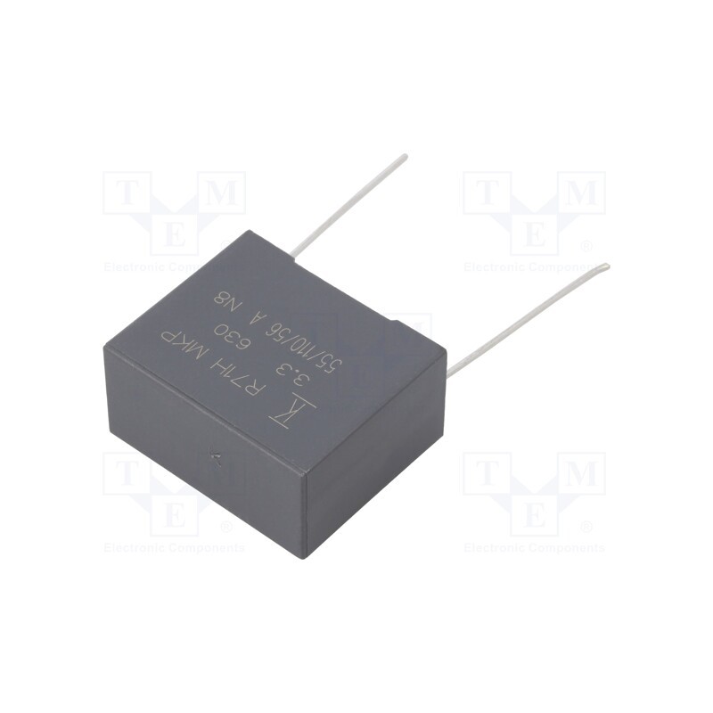 1 pcs x KEMET - R71PN433050H6K - Capacitor: polypropylene, 3.3uF, 26.5x22x13mm, THT, ±10%, 22.5mm