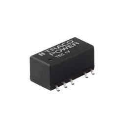 1 pcs - TRACOPOWER TES 1V DC-DC Converter, 15V dc/ 67mA Output, 4.5 - 5.5 V dc Input, 1W, Surface Mount, +85°C Max Temp