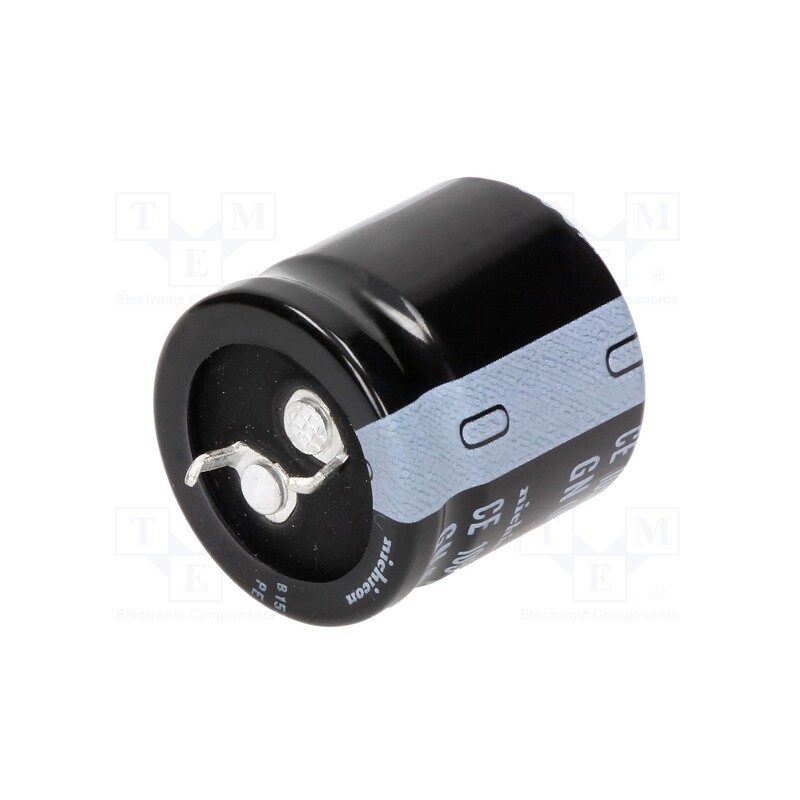 1 pcs x NICHICON - LGN2G331MELB35 - Capacitor: electrolytic, SNAP-IN, 330uF, 400VDC, Ø30x35mm, ±20%