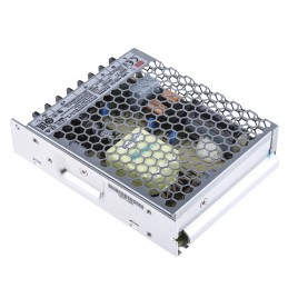 1 pcs - MEAN WELL Switching Power Supply, LRS-100-24, 24V dc, 4.5A, 108W, 1 Output, 120 - 373 V dc, 85 - 264 V ac
