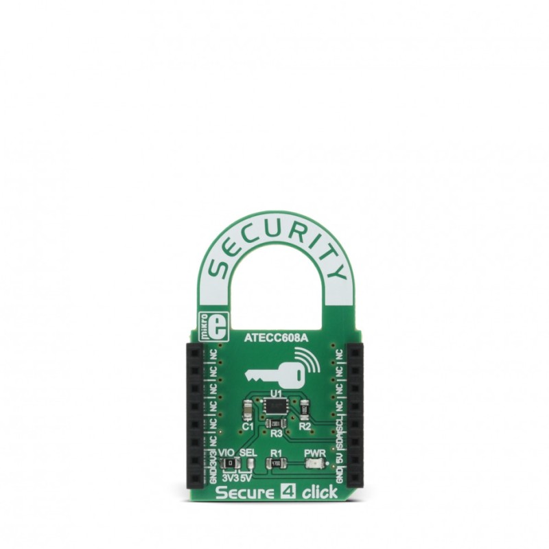 1 pcs - MikroElektronika Secure 4 Click mikroBus Click Board