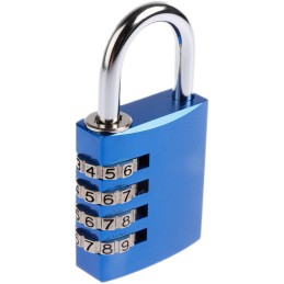1 pcs - ABUS 145/40 Combination Weatherproof Aluminium, Steel Safety Padlock, 6mm Shackle, 40mm Body