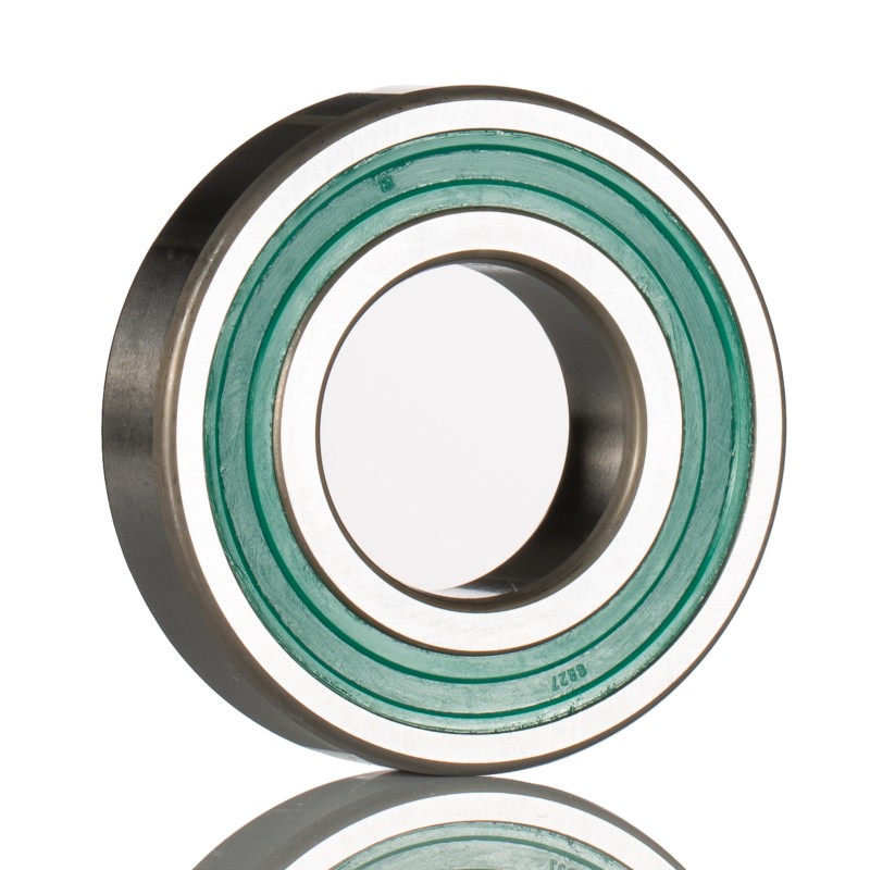 1 pcs - SKF 6206-2RZ Single Row Deep Groove Ball Bearing- Non Contact Seals On Both Sides 30mm I.D, 62mm O.D