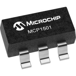 10 pcs - Microchip Fixed Voltage Reference 5V 0.1% SOT-23, MCP1501T-50E/CHY