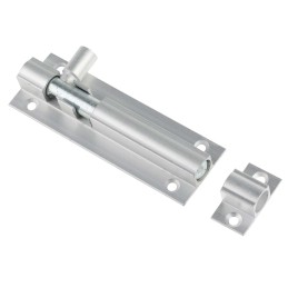1 pcs - RS PRO Aluminium Satin Door Bolt, 75mm