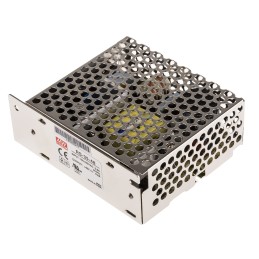 1 pcs - MEAN WELL Switching Power Supply, RS-35-48, 48V dc, 800mA, 38W, 1 Output, 125 - 373 V dc, 88 - 264 V ac