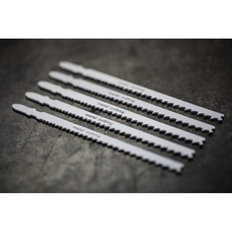 5 pcs - RS PRO, 5 - 10 Teeth Per Inch 105mm Cutting Length Jigsaw Blade, Pack of 5