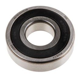 1 pcs - FAG 6305-C-2HRS-C3 Single Row Deep Groove Ball Bearing- Both Sides Sealed 25mm I.D, 62mm O.D