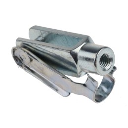 1 pcs - RS PRO Steel M5 x 0.8 Clevis, 36mm x 10mm