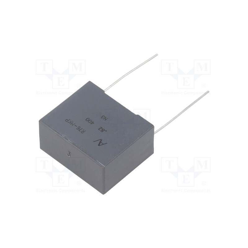 1 pcs x KEMET - R76MN38205050J - Capacitor: polypropylene, 0.82uF, ESR: 3.882mΩ, THT, ±5%, -55÷110°C