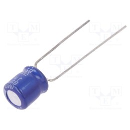 10 pcs x SAMWHA - SS0J227M6L007PA580 - Capacitor: electrolytic, THT, 220uF, 6.3VDC, Ø6.3x7mm, Pitch: 5mm