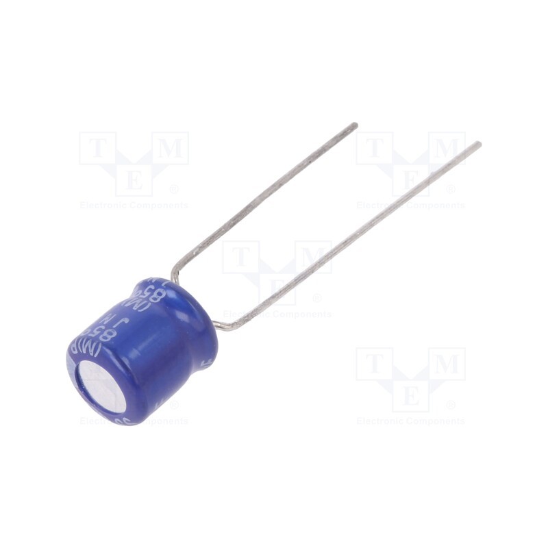10 pcs x SAMWHA - SS0J227M6L007PA580 - Capacitor: electrolytic, THT, 220uF, 6.3VDC, Ø6.3x7mm, Pitch: 5mm