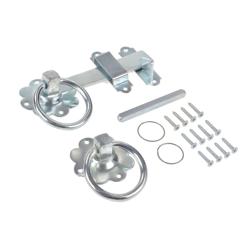 1 pcs - RS PRO Steel Gate Latch, 152 x 80mm