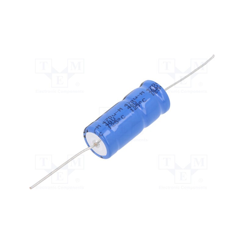 1 pcs x VISHAY - MAL212027471E3 - Capacitor: electrolytic, THT, 470uF, 40VDC, Ø12.5x30mm, ±20%, 8000h