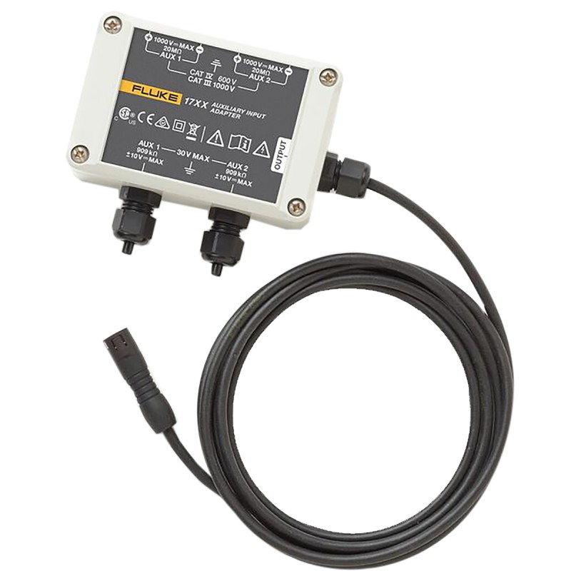 1 pcs - FLUKE-173X ADPT Adapter, For Use With 1736 Power Logger, 1738 Power Logger