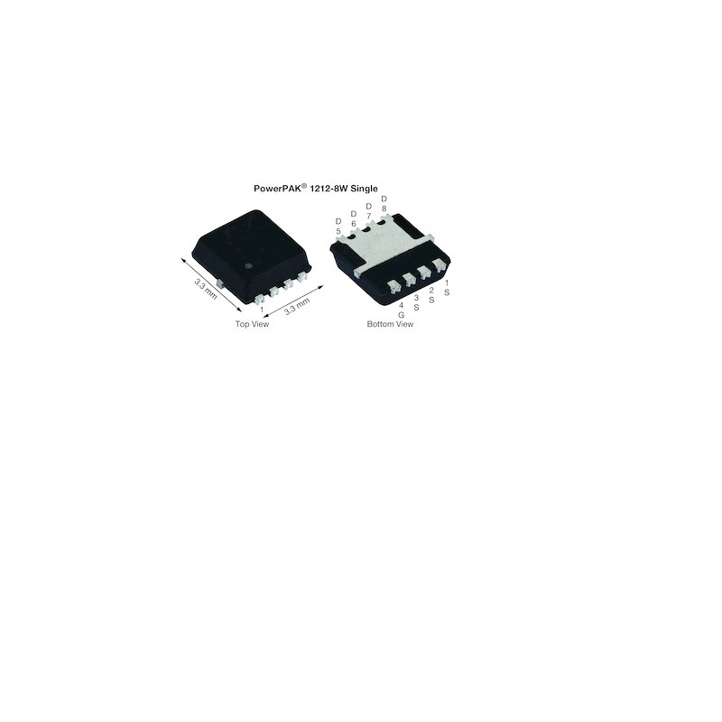 25 pcs - P-Channel MOSFET, 11.5 A, 60 V, 8-Pin PowerPAK 1212-8W Vishay SQ7415CENW-T1_GE3