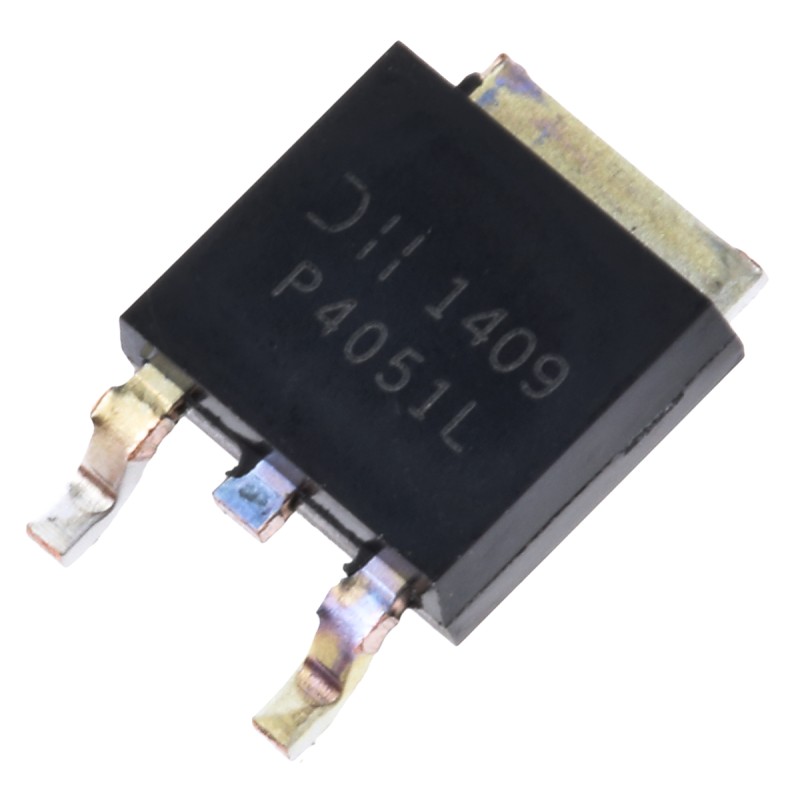 25 pcs - P-Channel MOSFET, 10.5 A, 40 V, 3-Pin DPAK Diodes Inc DMP4051LK3-13