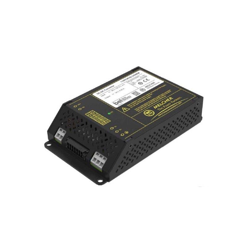 1 pcs - BEL POWER SOLUTIONS INC RCM150 DC-DC Converter, 24V dc/ 6.25A Output, 50.4 - 137.5 V dc Input, 150W, Chassis