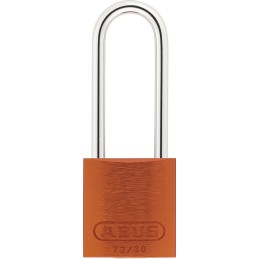 1 pcs - ABUS 72/30 Key Weatherproof Aluminium, Steel Safety Padlock, 4.4mm Shackle, 32.2mm Body