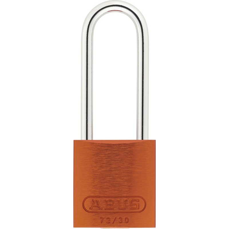 1 pcs - ABUS 72/30 Key Weatherproof Aluminium, Steel Safety Padlock, 4.4mm Shackle, 32.2mm Body