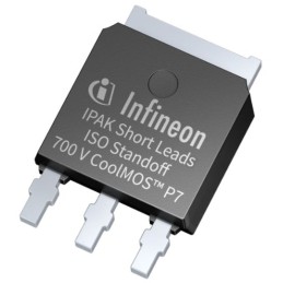 25 pcs - N-Channel MOSFET Transistor & Diode, 5.7 A, 700 V, 3-Pin IPAK Infineon IPSA70R2K0P7SAKMA1