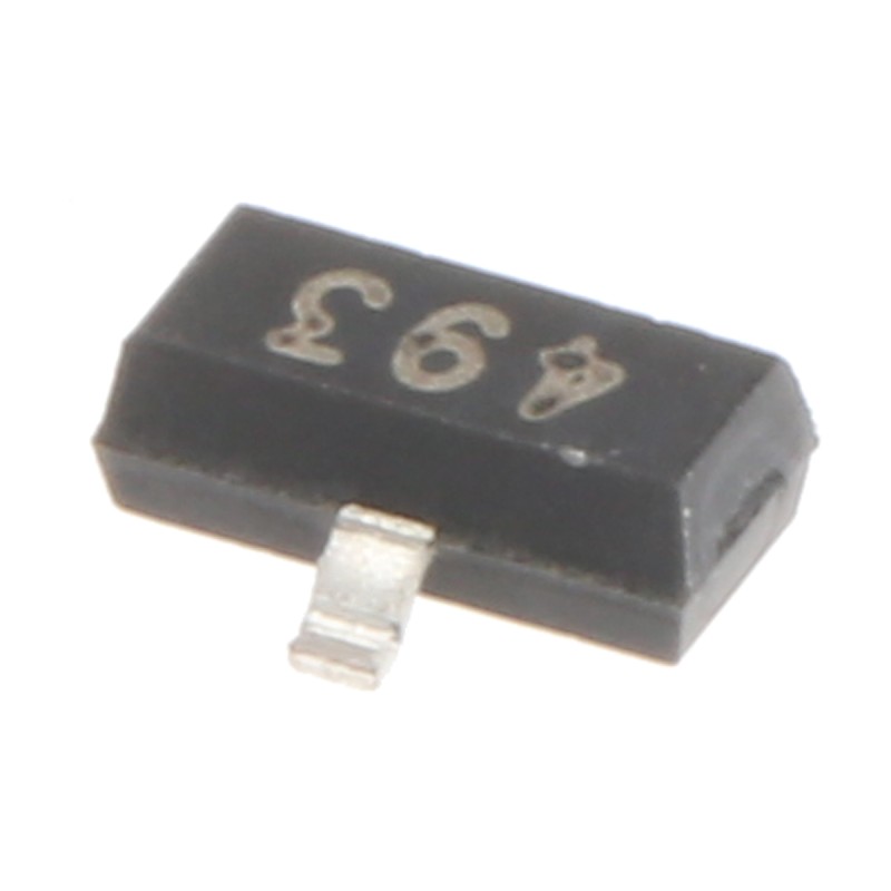 10 pcs - Diodes Inc FMMT493TA NPN Transistor, 1 A, 100 V, 3-Pin SOT-23