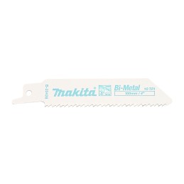 5 pcs - Makita, 10 Teeth Per Inch 100mm Cutting Length Reciprocating Saw Blade, Pack of 5