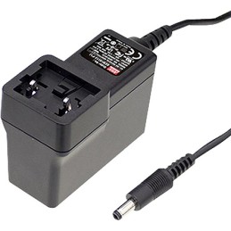 1 pcs - MEAN WELL 40W Plug-In AC/DC Adapter 12V dc Output, 3.33A Output