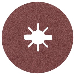50 pcs - Bosch X-Lock Aluminium Oxide Sanding Disc, 125mm, P80 Grit, R444, 50 in pack