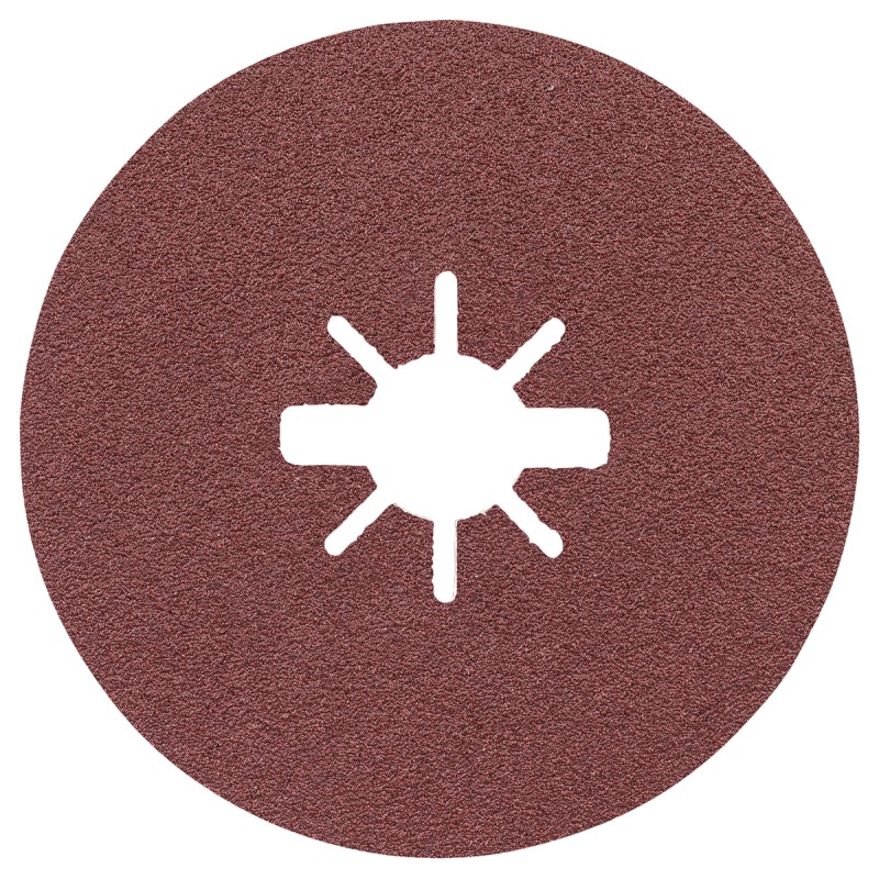 50 pcs - Bosch X-Lock Aluminium Oxide Sanding Disc, 125mm, P80 Grit, R444, 50 in pack