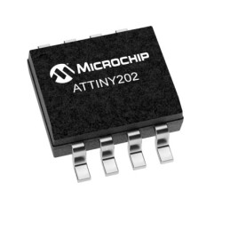 25 pcs - Microchip ATTINY202-SSN, 8bit AVR Microcontroller, ATtiny202, 20MHz, 2 kB Flash, 20-Pin SOIC