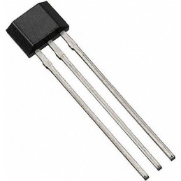10 pcs - DiodesZetex Surface Mount Hall Effect Sensor, SIP, 3-Pin
