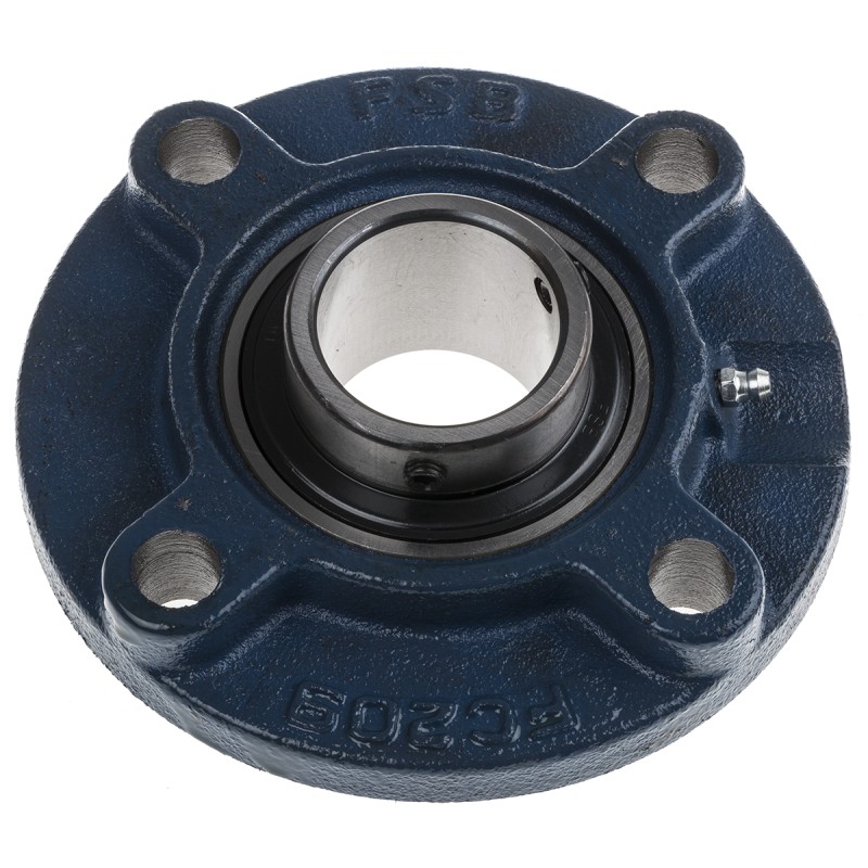 1 pcs - 4 Hole Flange Bearing Unit 45mm ID