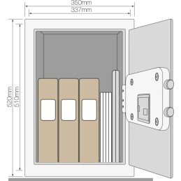 1 pcs - YALE 49.8L Safe Safe