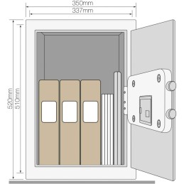 1 pcs - YALE 49.8L Safe Safe