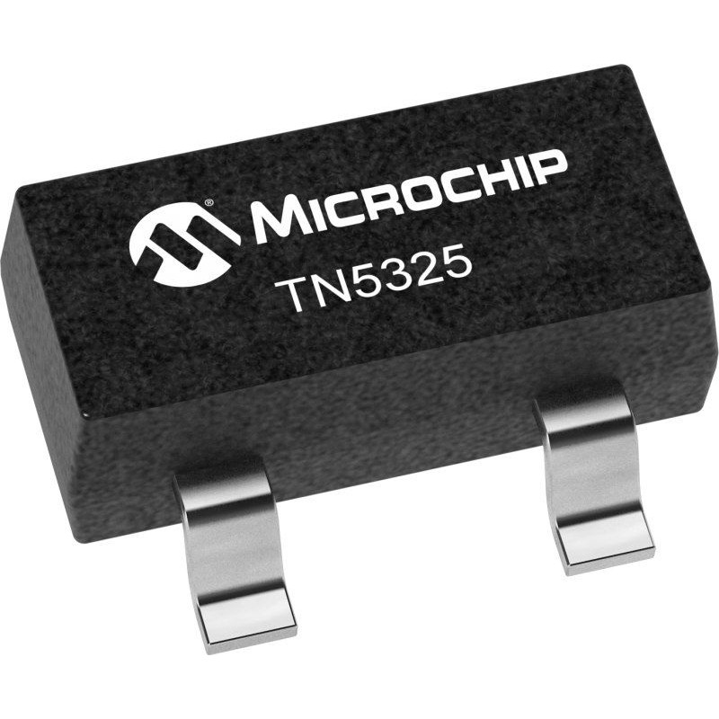 25 pcs - Silicon N-Channel MOSFET, 150 mA, 250 V, 3-Pin TO-92 Microchip TN5325K1-G