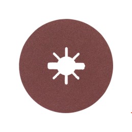 50 pcs - Bosch X-Lock Aluminium Oxide Sanding Disc, 125mm, P120 Grit, R444, 50 in pack