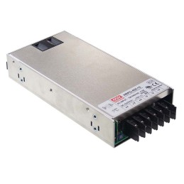 1 pcs - MEAN WELL Switching Power Supply, HRPG-450-7.5, 7.5V dc, 60A, 450W, 1 Output, 120 - 370 V dc, 85 - 264 V