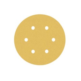 6 pcs - Bosch Expert Sandpaper Sanding Disc, 150mm, 60, 120, 240 Grit, C470