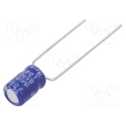 10 pcs x SAMWHA - SS1A686M05007PA18P - Capacitor: electrolytic, THT, 68uF, 10VDC, Ø5x7mm, Pitch: 5mm, ±20%