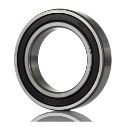 1 pcs - FAG 6010-2RSR Single Row Deep Groove Ball Bearing- Both Sides Sealed 50mm I.D, 80mm O.D