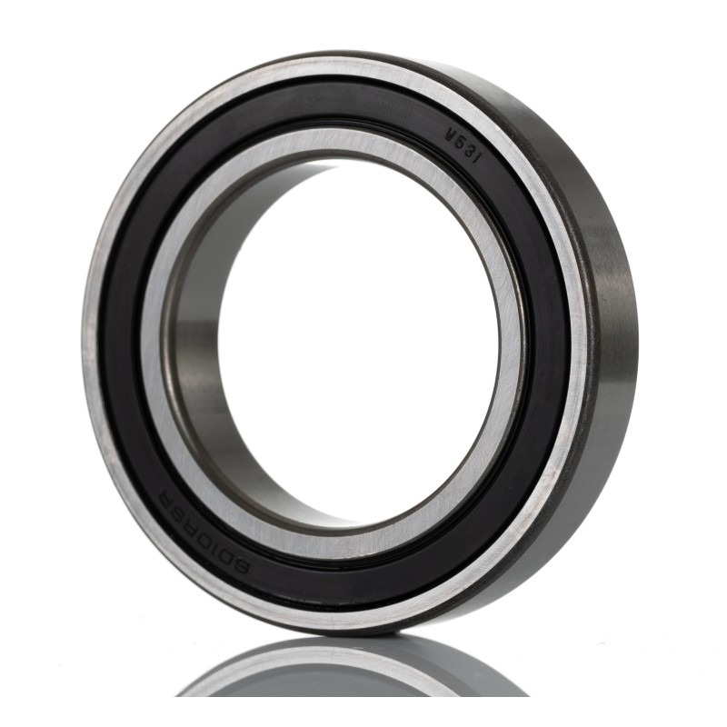 1 pcs - FAG 6010-2RSR Single Row Deep Groove Ball Bearing- Both Sides Sealed 50mm I.D, 80mm O.D