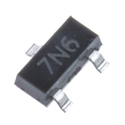 25 pcs - N-Channel MOSFET, 1.2 A, 60 V, 3-Pin SOT-23 Diodes Inc ZXMN6A07FTA