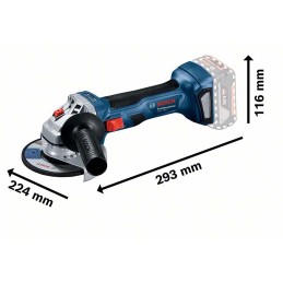 1 Set - Bosch GWS 18V-7 125mm Cordless Angle Grinder