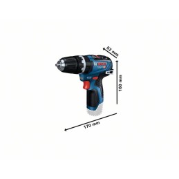 1 Set - Bosch GSB Autolock 12V Cordless Drill Driver