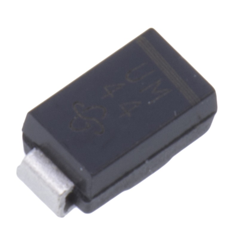 25 pcs - Vishay 1000V 1A, Ultrafast Rectifiers Diode, 2-Pin DO-214AC US1M-E3/5AT