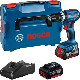 1 Set - Bosch GSB 18V-45 18V Cordless Drill Driver, EU Plug