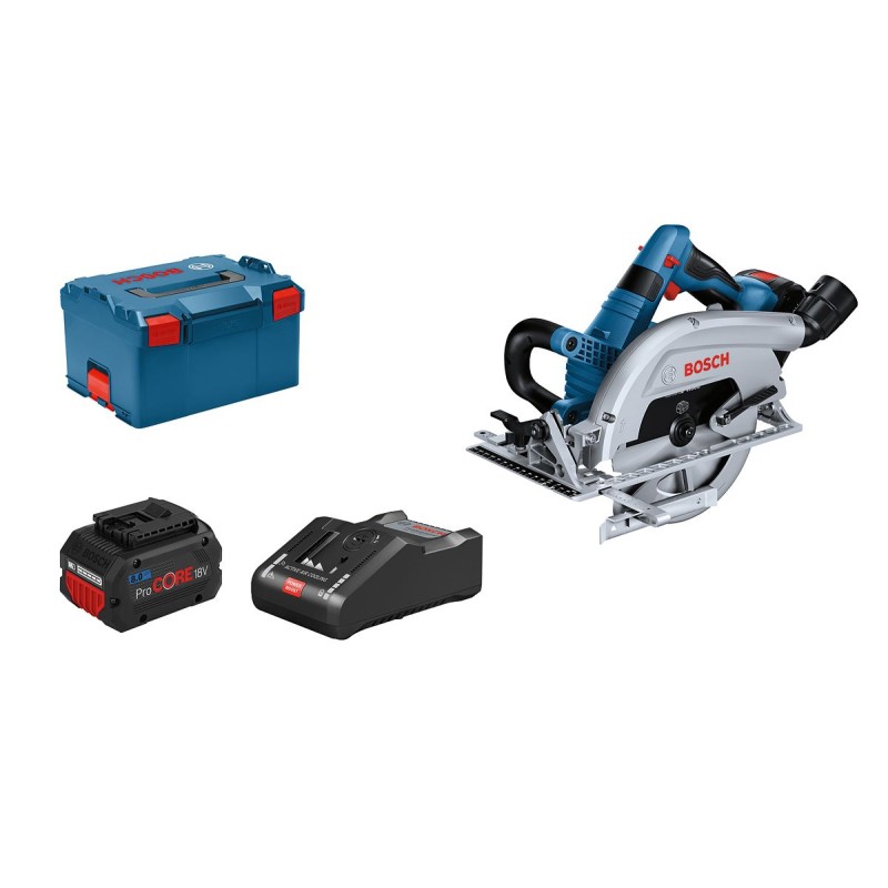 1 Set - Bosch GKS 18V-70 L 190mm Cordless Hand-Held Circular Saw, 18V